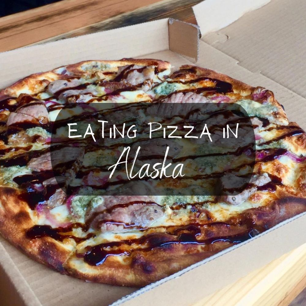 Eating Pizza In Alaska